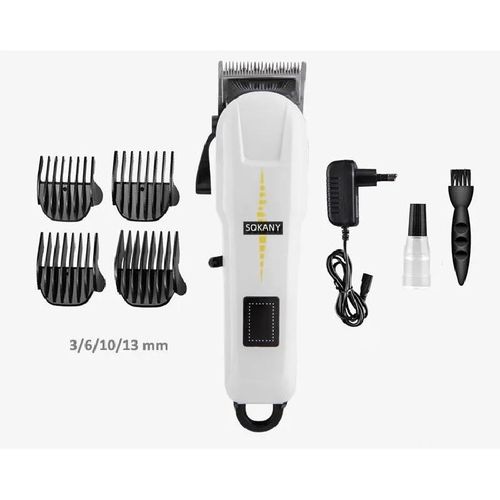 Rechargeable Cordless Shaving Machine With Battery Indicator Light - White 1 1 5